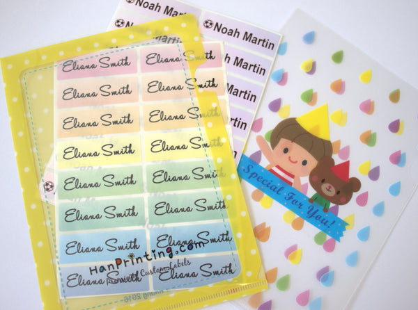 Label Storage Folder Sticker Folder Mini Folder
