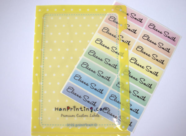 Label Storage Folder Sticker Folder Mini Folder