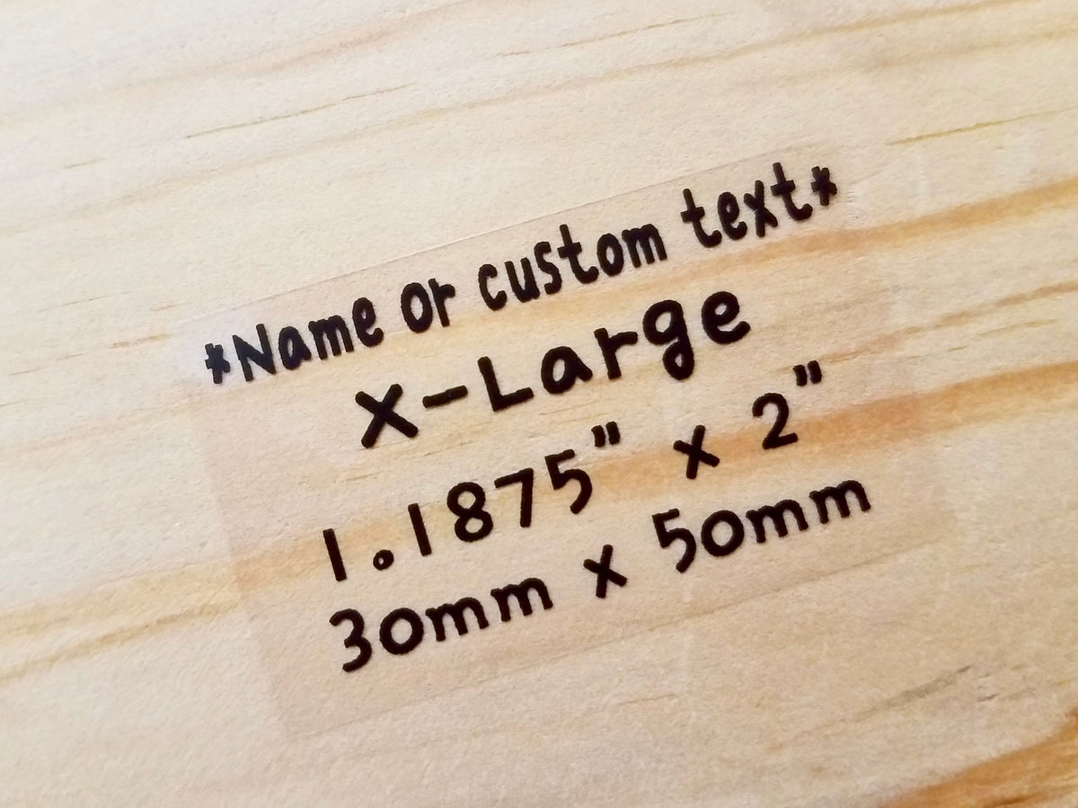 X-Large Labels – HanPrinting