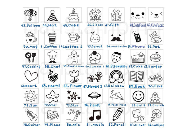 3520 Yellow Rectangle Self Inking Name Stamp. 5 Ink Colors Available. Custom Personalized Stamp.